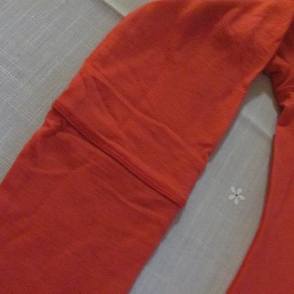 Lululemon Turtleneck Sweater Thumb Holes St Moritz Jersey Merino Wool Size 8 - Picture 5 of 7